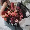 Película de Gel Danza de Mariposas al por Mayor Día de San Valentín Nuevo Papel de Regalo de Flores Impermeable Suministros para Floristerías Papel de Envoltura para Ramo Floral