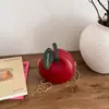 Bolso Bandolera Mini Nuevo de Verano de Nicho, Bolso Redondo Mini Manzana Roja Personalizado, Lindo Bolso de Mujer al por Mayor