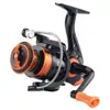 Haoden Metal Linha Carretilha de Pesca para Spinning Dobrável com Um Clique Carretilha de Pesca de Longo Alcance Vara de Arremesso Carretilha 5.2:1 Carretilha para Pesca de Carpa Europeia