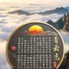 Ornatos de caligrafia e pintura Qingyunzhi, decorações de prateleira de exposição, decorações de estante antiga, ornatos de cerimônia do chá para casa em novo estilo chinês