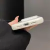 Adecuado para funda de teléfono Apple 17, Diseño nuevo, lindo y simple, Cobertura total para 16 Pro Max, Estilo coreano, Elefantito divertido con sombrero largo