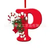 Adornos Nuevos Creativos de Letras Inglesas Transfronterizos Acrílico Plano Decoración para Árbol de Navidad Fiesta en Casa Regalo