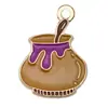 Transfronterizo 125 Goteo de aceite Fantasma de Halloween Calavera Murciélago Muerte Colgante DIY Pulsera Llavero Colgante de Joyería