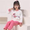 Pijamas para Niñas Otoño e Invierno Engrosado Algodón Aire 2025 Nuevo Ropa de Casa para Niñas Princesa Linda Ropa Exterior