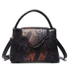 Bolso de Mano Popular Transfronterizo de Amazon con Patrón de Avestruz para Mujer 2025 Nuevo Moda Otoño e Invierno Bolso de Hombro Cruzado Listo para la Venta