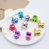 Pinza pequeña para el pelo de color UV electrochapada al por mayor, mini pinza de sujeción, accesorios para el pelo simples de moda, pinza pequeña para mechones rotos