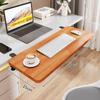 Mesa de Computador Bandeja para Teclado Prancha de Extensão para Mesa Artefato de Expansão de Mesa Dobrável sem Furo Suporte de Braço