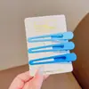 Pinzas para el pelo de niña, accesorios para el pelo de estilo coreano para mechones sueltos y flequillo, pinzas laterales de colores para el verano populares en redes sociales