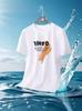Mercado Nocturno de Comercio Exterior Venta al por Mayor Camiseta de Hombre Verano Nuevo Trendy Malla de Hielo Transpirable Deportiva de Secado Rápido Personalización de Logotipo