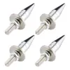 Tornillos para Placa de Matrícula de Doble Ranura Puntiagudos M6 Rosca Universal Aleación de Aluminio Exclusivamente para Exportación Transfronteriza, Compatible con Sujetadores de Estilo Americano
