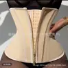 Entrenador de Cintura, Cinturón Abdominal, Faja Moldeadora de Cintura, Cremallera con Botones, Prenda Moldeadora de Cintura Potente de Doble Capa para Mujeres