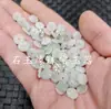 Hebilla de dinero de jade Jades cuentas sueltas de jade talla doble cara espaciador de jade pulsera collar cuerda colgante accesorios para llaves cuentas