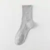 Calcetines Deportivos para Hombre para Todas las Estaciones, Calcetines Versátiles Sin Costuras de Media Caña y Cortos al por Mayor, Calcetines Básicos para Hombre en Colores Lisos