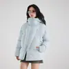 Chaqueta de Algodón P de Gama Alta para Exteriores Chaqueta de Algodón Simple Nueva Casual Abrigo Cálido Otoño e Invierno Chaqueta de Moda con Capucha Unisex