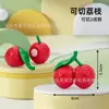 Venta al por mayor del fabricante Juguetes de corte para niños Casa de juegos para niñas Juego de corte de frutas y verduras pelables en paquete múltiple
