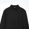 Blazer popular da marca Z, estilo europeu e americano, com botões, gola alta, moda feminina no AliExpress, preto, outros doces ZA