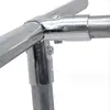 Accesorios para Tuberías de Acero Inoxidable de 20/25/32 mm Uniones de Colgador Acero Galvanizado Estanterías para Invernaderos Clip para Tubería Redonda Hebilla para Lámina