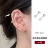Aretes de perlas para mujer, suministro de puesto de mercado nocturno, aretes de temperamento de alto sentido, diseño de nicho, aretes de moda, venta al por mayor