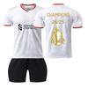 Salah Não. 11 Crianças 2425 Padrão Taça de Ouro Liverpool Campeonato da Premier League Edição Comemorativa Conjunto de Camisa Masculino Transfronteiriço
