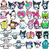 Traje de animal 70 juegos de venta caliente dibujos animados Zhibixing zapatos flor zapato de goma blanda hebilla para zapato zapatos con agujeros DIY accesorios decorativos león