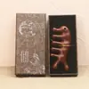 Peine de Masaje de Sándalo Natural para Terapia de Meridianos de la Cabeza, Peine Gua Sha Anticaída del Cabello, Peine de Dientes Anchos y Espaciados Grandes, Artículo de Regalo, Peine de Madera Maciza