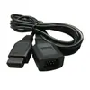 Línea de Extensión de Mango Rojo y Blanco para Máquina de Juegos Sega MD Generación SEGAMD1/2/3 16 bits 9 pines 9p Línea de Datos Extendida