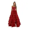 Amazon Transfronterizo Top Tubo Falda Pastel Fiesta de Graduación Vestido Largo Francés Delgado Vestido Top Tubo Europeo y Americano