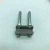 Mesa de Liga de Alumínio Estrutura Dupla Estrutura Divisória Quadro de Bordado Head Suporte Central Alça Dupla Mandril Estrutura Móvel Acessórios para Máquina de Bordado Computadorizado