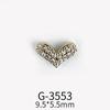 Nueva Manicura de Celebridad de Internet Joyería de Zirconia de Oro Real Colgante Ruyi Ábaco Amor Gema Joyería de Moño G3531