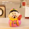 Cinco Dioses de la Riqueza de Carretera Estilo Chino Creativo Lindas Figuras de Mascotas con Significados Auspiciosos, Pequeños Adornos para Decoración de Escritorio, Regalos Navideños al por Mayor