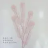Flor de boda rosa, flor de seda, decoración de boda, hortensia falsa, flor de peonía rosa claro, floricultura