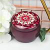 Frasco Miku de Barriga Grande de Dongguan Frasco Pequeño Estilo Étnico Vintage para Té Perfumado Dulces Vela de Aromaterapia Frasco Redondo de Tambor