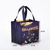 Bolsa de Mano de Tela No Tejida Personalizada Halloween Colorida Bolsa para Empaque de Dulces Calabaza Logotipo Impreso Halloween Regalo Divertido