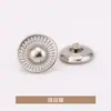 Chapéu de Palha Costurado à Mão Botões de Metal Casaco de Lã Jaqueta Terno Roupa Formal Botões Fixadores de Botão Acessórios de Vestuário Jin Da