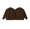 Ropa Vintage Yidao Otoño 2026 Nuevo Estilo Americano Chaqueta de Gamuza con Cuello Solapa para Hombre, Abrigo Casual Trendy Retro Desestructurado