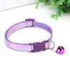 Nuevo collar con cascabel para parche de mascota collar para gato perro collar de cuello collar de cabeza de gato perro pequeño