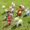 Globos de Animales con Rueda para Caminar - Papel de Aluminio Aleado, Juguetes para Cumpleaños de Niños, Artículos Populares del Mercado Nocturno, Puestos de Festival, Venta al por Mayor de Fábrica