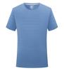 Camiseta de manga corta con cuello redondo y secado rápido Ice-Feel, personalizada, para cultura corporativa, publicitaria, con impresión y bordado de logotipos.