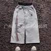 2026 Calça de Moletom Dobrável Estilo de Rua Bordada de Cintura Dupla Transfronteiriça Europeia e Americana para Casal Atacado