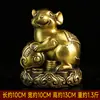 Adornos del Zodiaco de Latón Rata, Buey, Tigre, Conejo, Dragón, Serpiente, Caballo, Cabra, Mono, Gallo, Perro, Cerdo de Latón Puro, Oficina en Casa