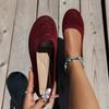 Zapatos de punto huecos zapatos de mujer 2023 Verano nuevos color puro tejido transfronterizo tacón plano casual zapatos transpirables transfronterizos
