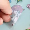 Pegatinas de tarjetas de goo láser de dibujos animados lindos no repetidas material de decoración para cuenta manual infantil pegatinas de placa de goo DIY al por mayor