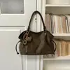 Bolso tote de moda de nicho para mujer, bolso de hombro simple de gran capacidad para otoño e invierno, bolso para el trabajo y para ir al trabajo, bolso de axila, bolso de mano