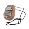 Búho mini kalimba de pulgar de 8 tonos madera maciza fidget de cinco dedos principiante Kalimba kalimba piano de dedos mayoreo