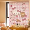 Cortina de Velcro Hello Kitty Perro Gui Hello Kitty Kulomi Perro Pacha Corazón de Niña Partición de Dormitorio