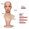 Adereços de cabeça masculinos e femininos modelo de cabeça de manequim display de chapéu cachecol óculos adereços primeira prateleira de exibição de joias mesa de cabeça