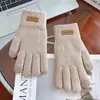 Novas Luvas de Tricô Maillard de Inverno 2024 à Prova de Frio e Quentes para Estudantes Femininas Luvas de Ciclismo Espessas com Tela de Toque