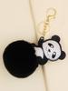 Duo Bell Cross-border Cartoon Bear Fur Ball Pingente Chaveiro Imitação de Bola de Pêlo Bagagem Carro Acessórios Criativos Pendurados