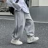 Pantalón de chándal de punto lavado Panda Yuanyuan 2025 Otoño para niños mayores, pantalones para niños, pantalones deportivos para niños de otoño