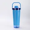 Copo Isolado a Vácuo de Aço Inoxidável 304 para Uso Transfronteiriço, Copo Misturador Portátil Grande Capacidade para Fitness, Copo de Água Esportivo Portátil para Exterior